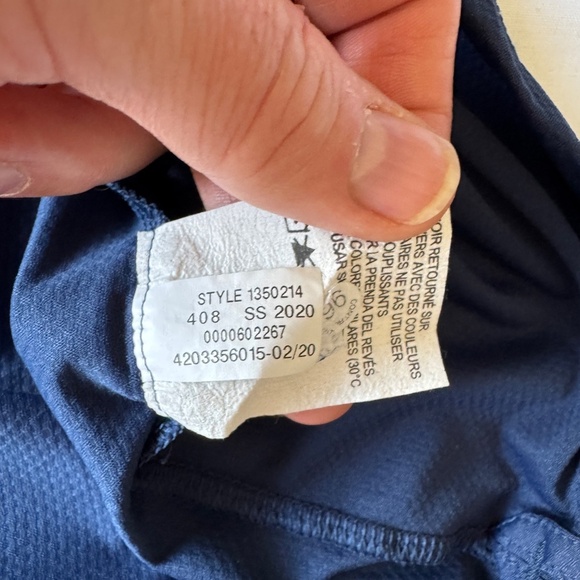 Under Armour HeatGear Men's Polo Shirt Blue Large Activewear Outdoor Golf Active - Picture 9 of 13